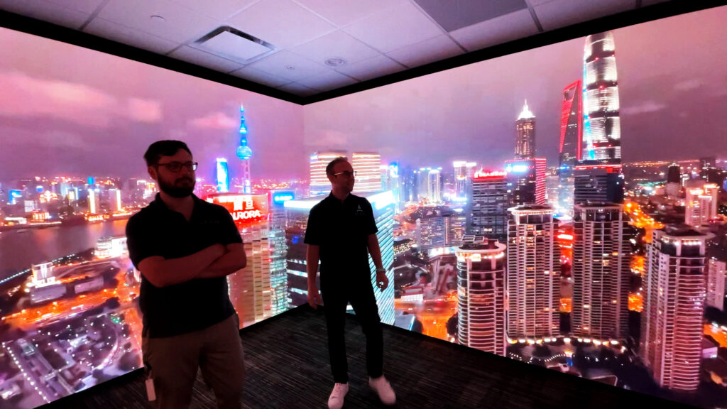 Immersive LED experience installation by 42 Audio Visual