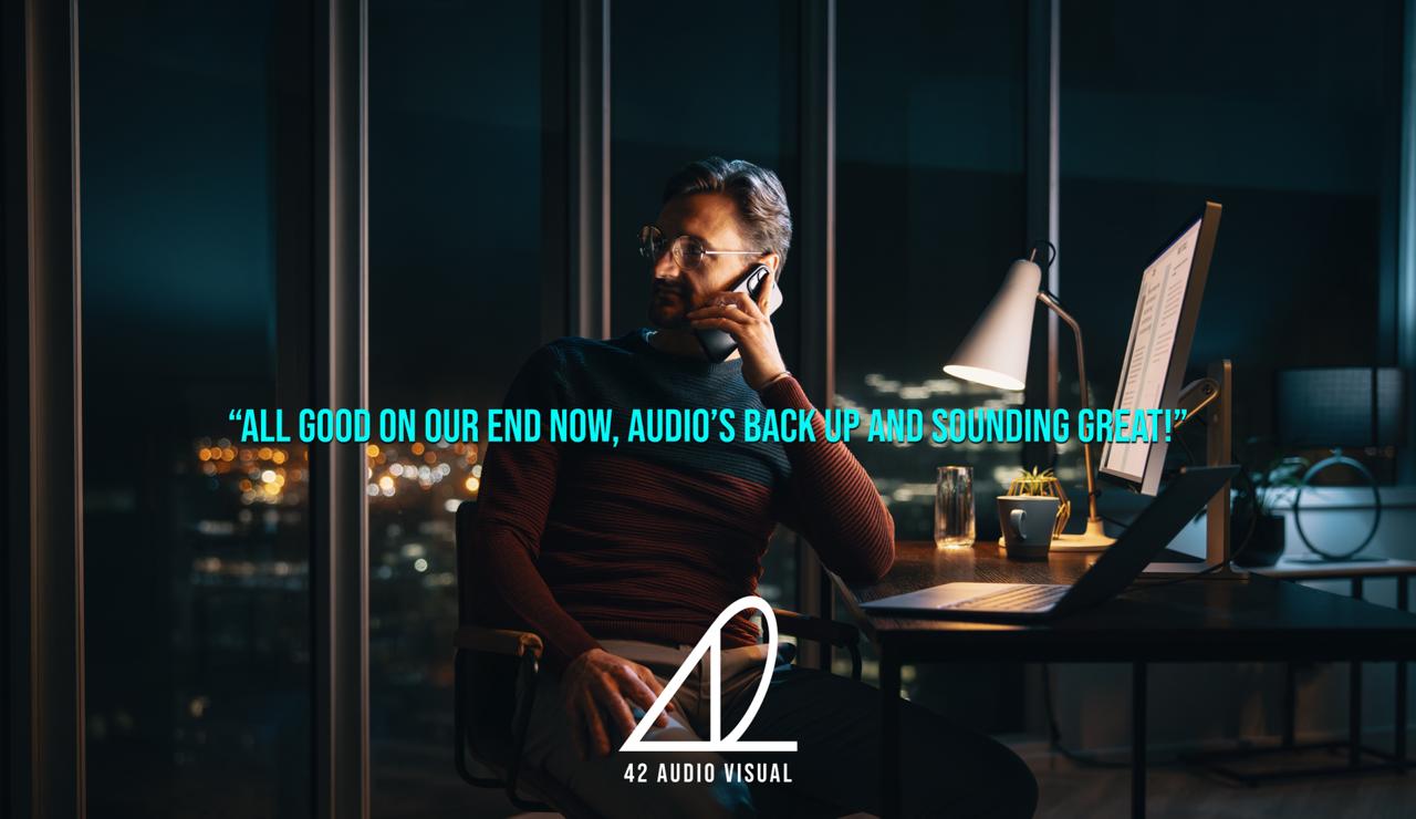 42 Audio Visual 24/7 AV helpdesk support