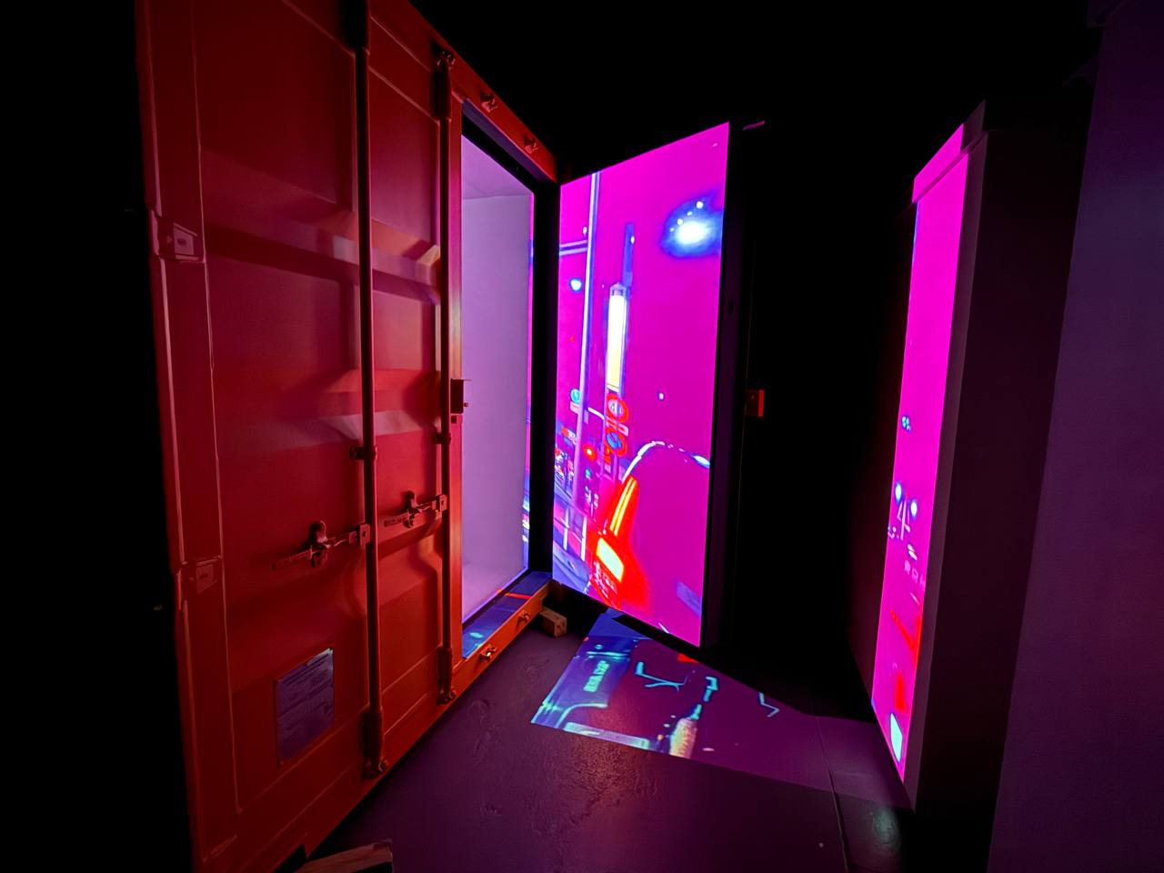 LED cave immersive environment