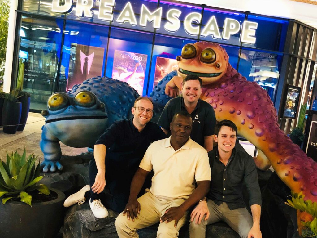 Dreamscape VR immersive experience installation