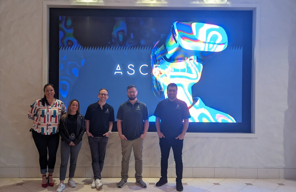 LED wall installation team at Hard Rock