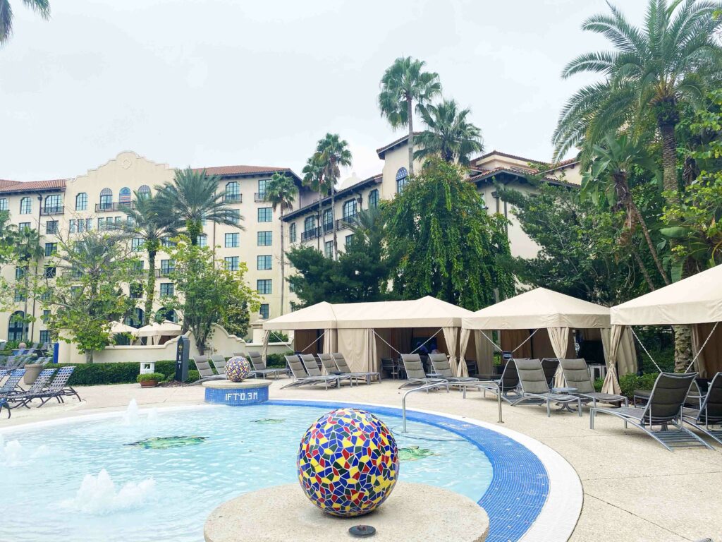 Hard Rock Hotel Orlando pool area